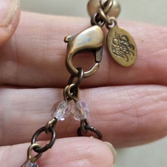 Kirks Folly Choker Necklace Crystals Multicolor Sparkly Statement Layering - Picture 9 of 11